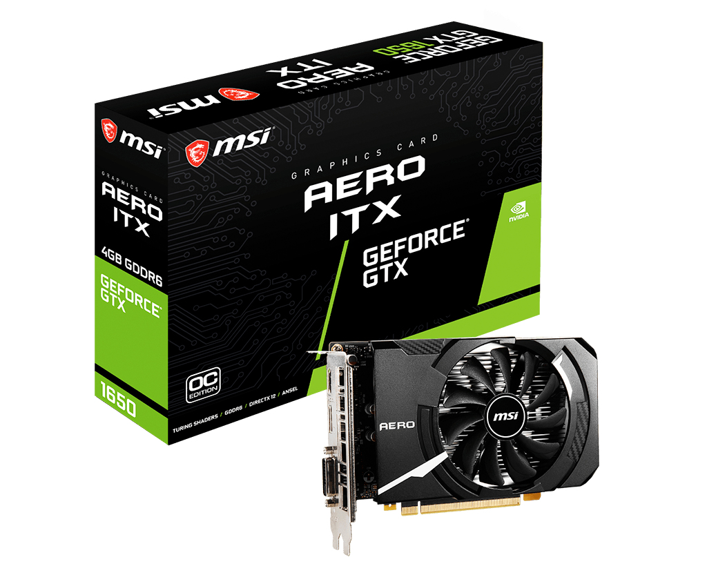 MSI GeForce GTX 1650 D6 Aero ITX OC – image 5