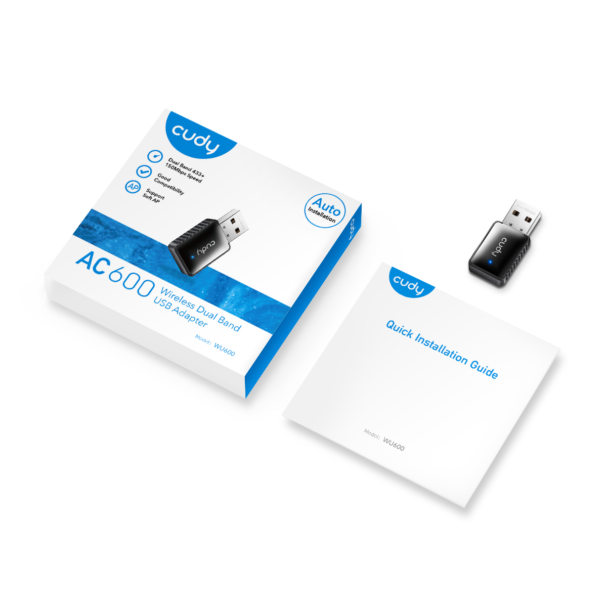 Cudy WU600 network card WLAN 433 Mbit/s – image 6
