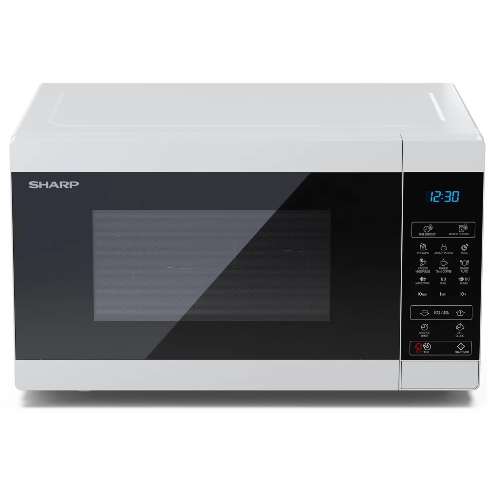 Sharp YC-MG81E-W microwave Black, White Grill microwave Countertop – image 2