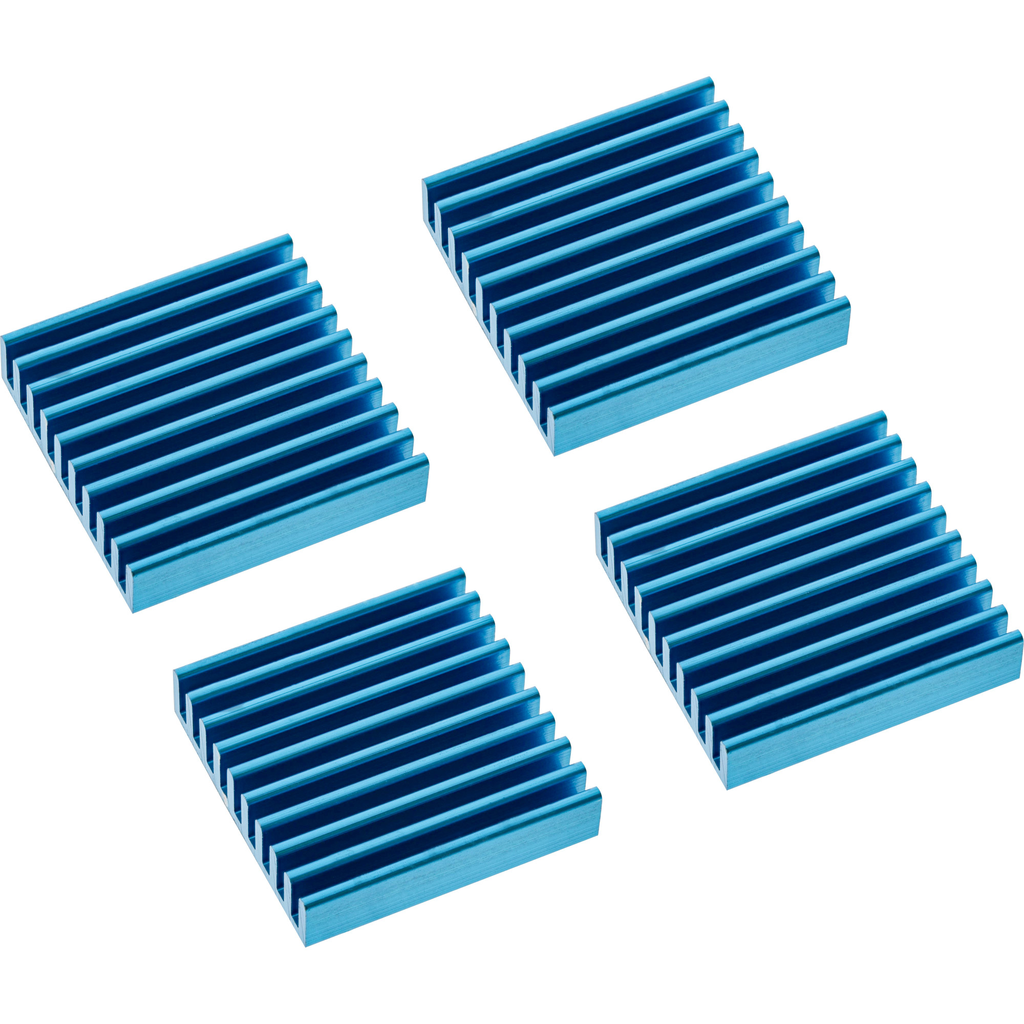 InLine RAM Heat Sink self-adhesive cooling fins 4pcs. – image 1