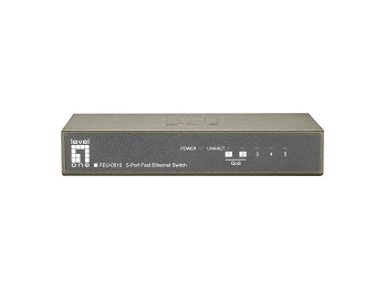 LevelOne 5-Port Fast Ethernet Switch – image 3