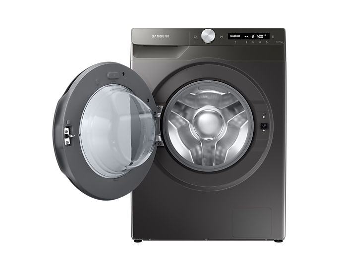 Samsung WD80T534DBN washer dryer Freestanding Front-load Silver, White – image 8
