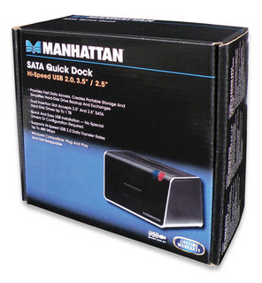 Manhattan 709095 storage drive docking station Black – image 7