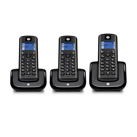 Motorola T203 DECT telephone Caller ID Black