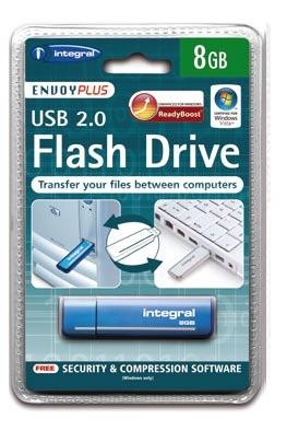 Integral 2GB USB 2.0 ENVOY PLUS BLEUE – image 2
