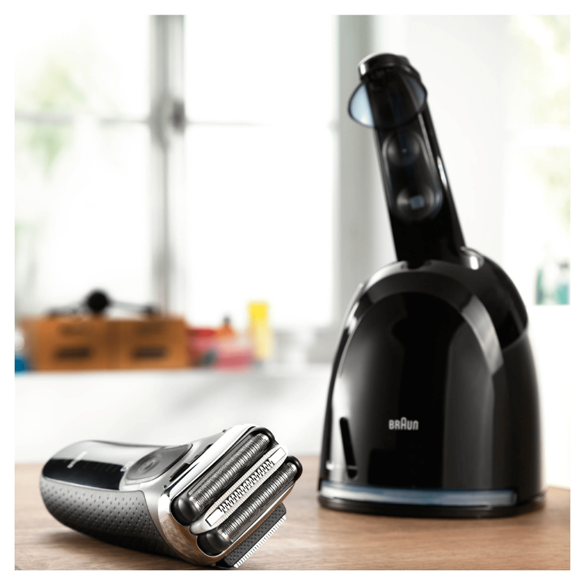 Braun Series 3 81640348 men's shaver Foil shaver Trimmer Black, Grey – image 3