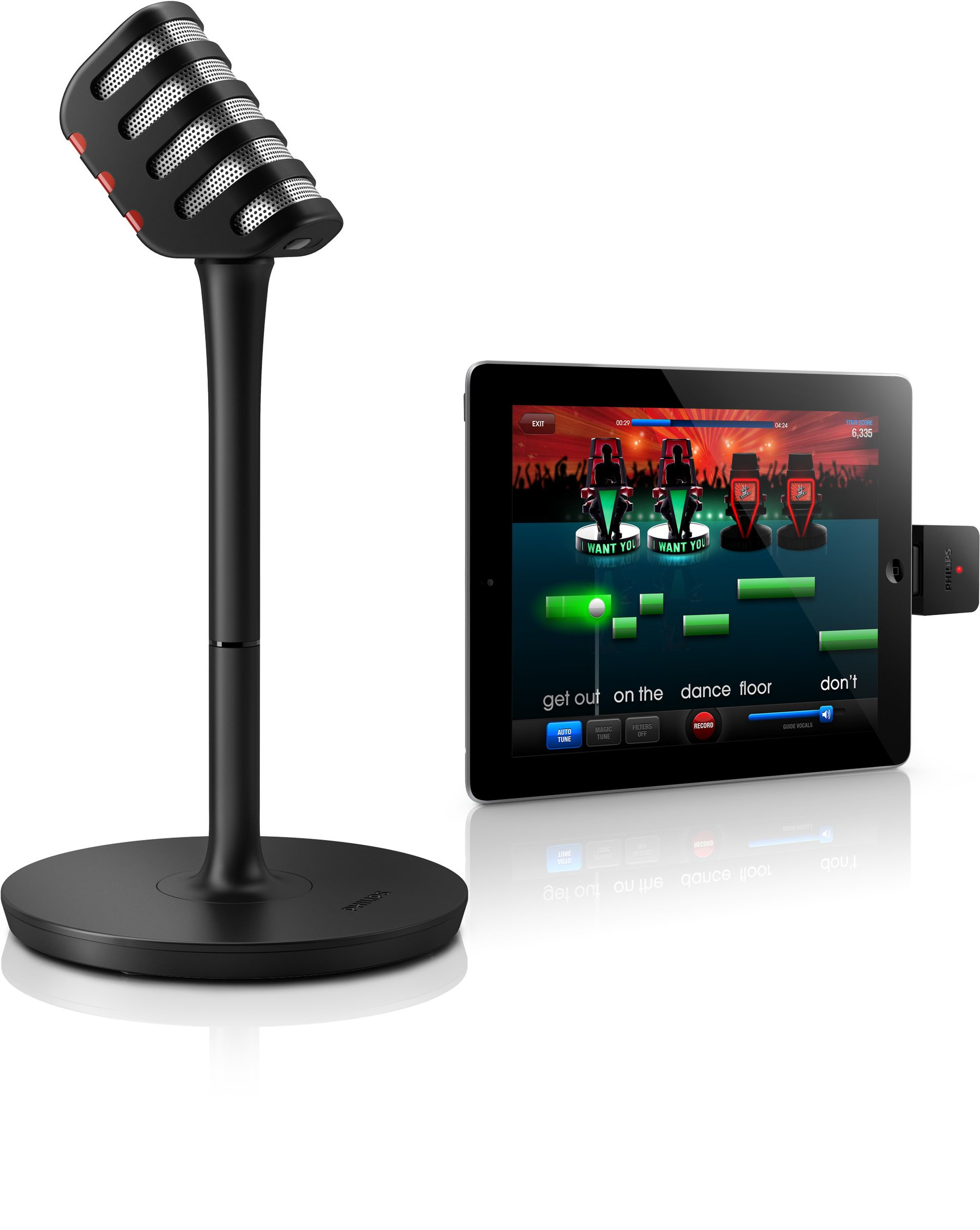 Philips AEA3000/93 microphone Black Tablet microphone