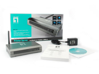 LevelOne 2 USB + 1 Parallel Wireless Print Server – image 6