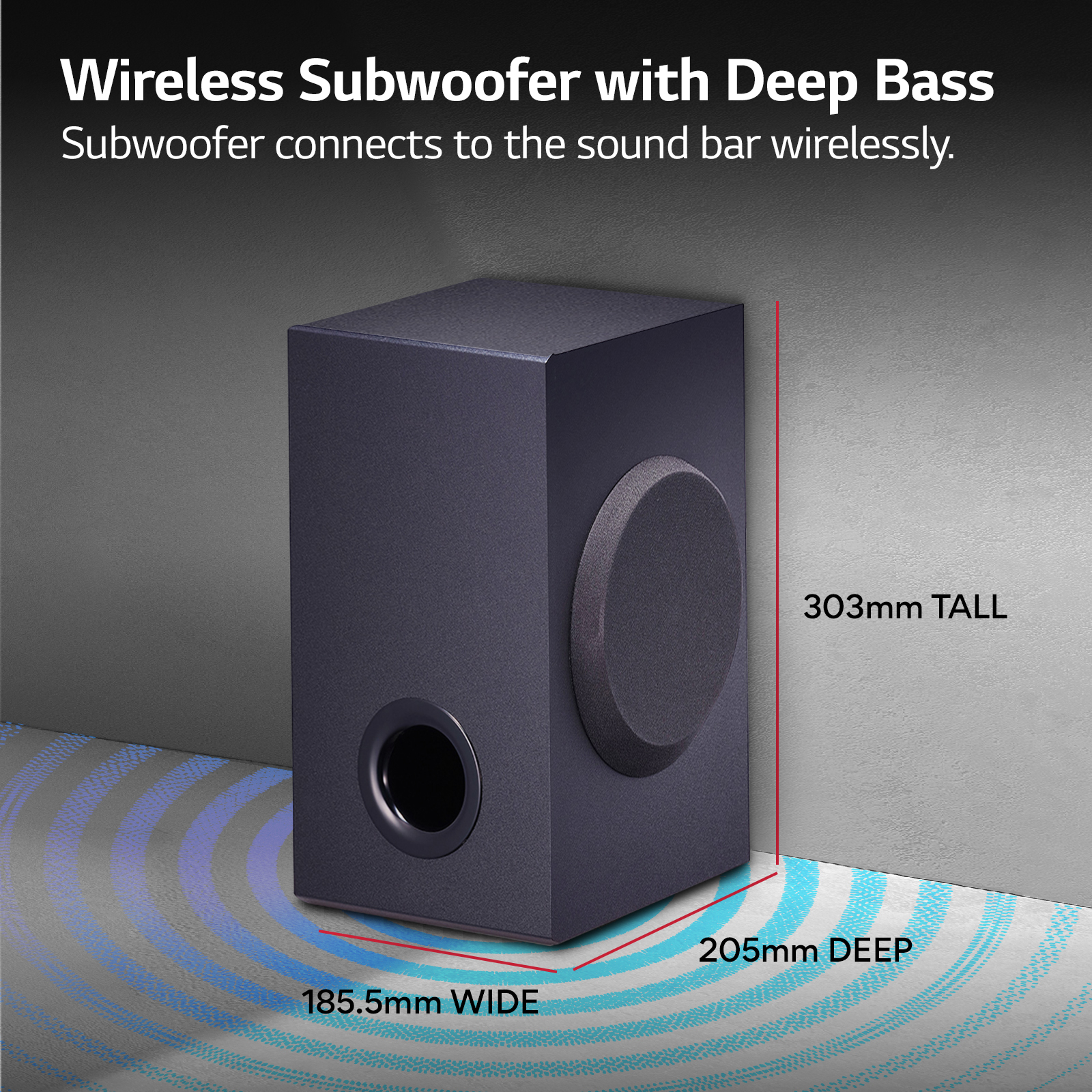LG SQC1.DGBRLLK soundbar speaker Black 2.1 channels – image 6