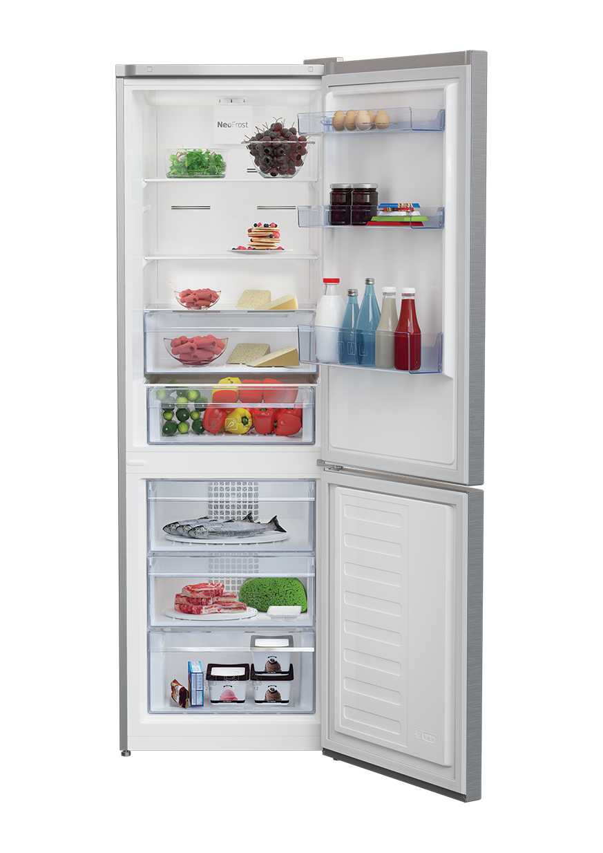 Beko RCNE366K40XBN fridge-freezer Freestanding – image 3