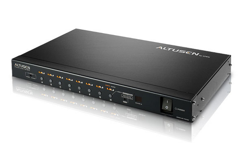 ATEN PN0108 power distribution unit (PDU) 8 AC outlet(s) 1U Black – image 1