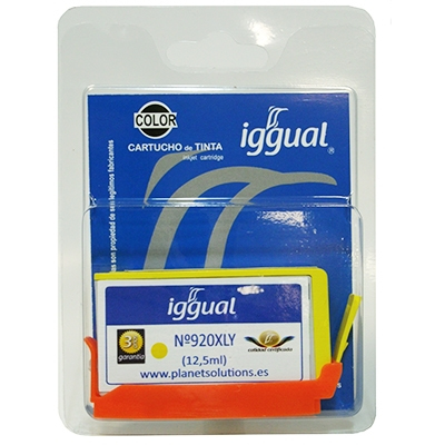 iggual PSICD974A ink cartridge Yellow – image 1