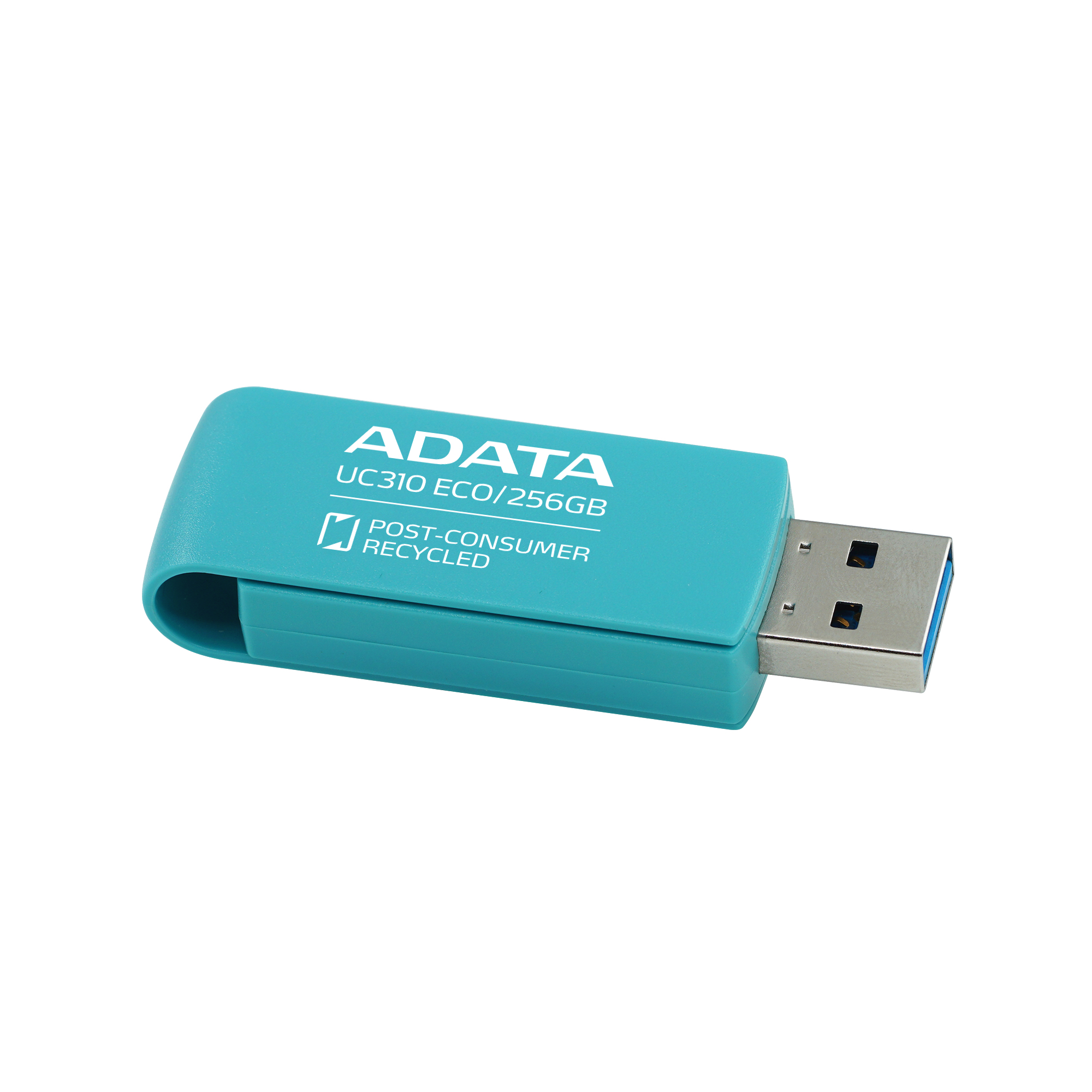 Memoria USB ADATA UC310 ECO - 256GB - USB 3.2 - Verde - UC310E-256G-RGN