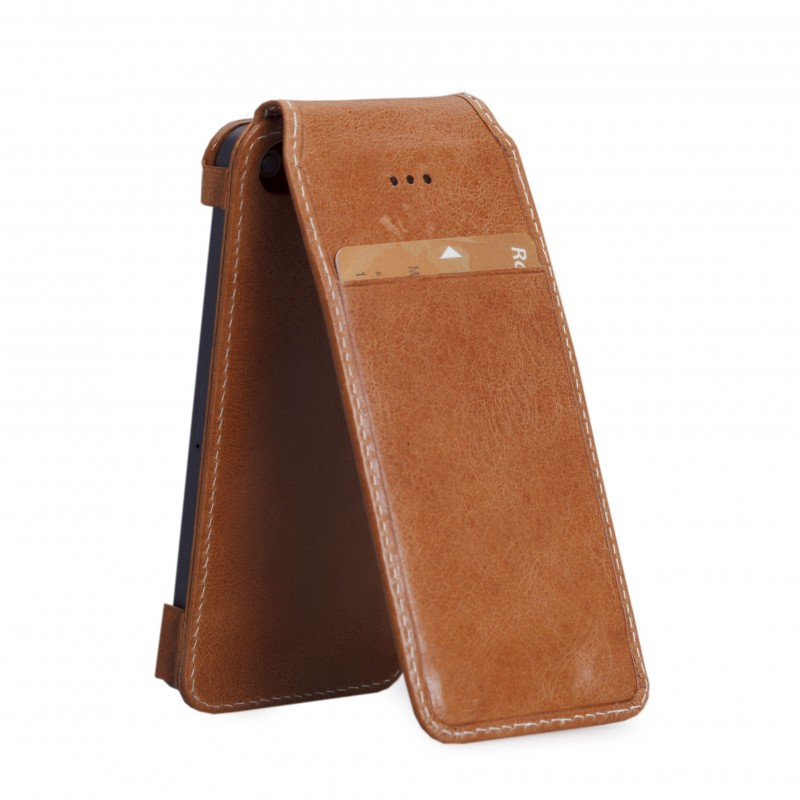 dbramante1928 flip-up - iPhone 5 - Golden tan – image 5