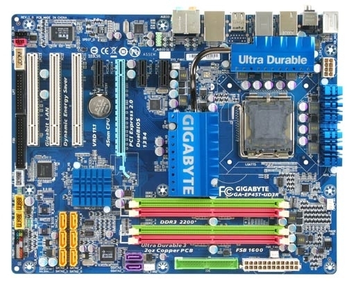 GIGABYTE GA-EP45T-UD3R motherboard LGA 775 (Socket T) ATX