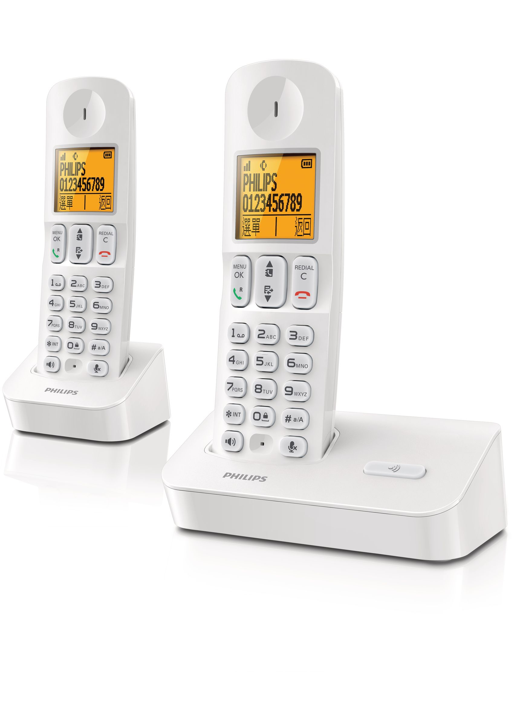 Philips D4002W/90 telephone DECT telephone Caller ID White