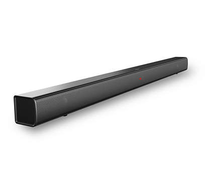 Philips SOUNDBAR SPEAKER 30W 2.0 CHANNEL BLUETOOTH HDMI ARC Черный 2.0 канала