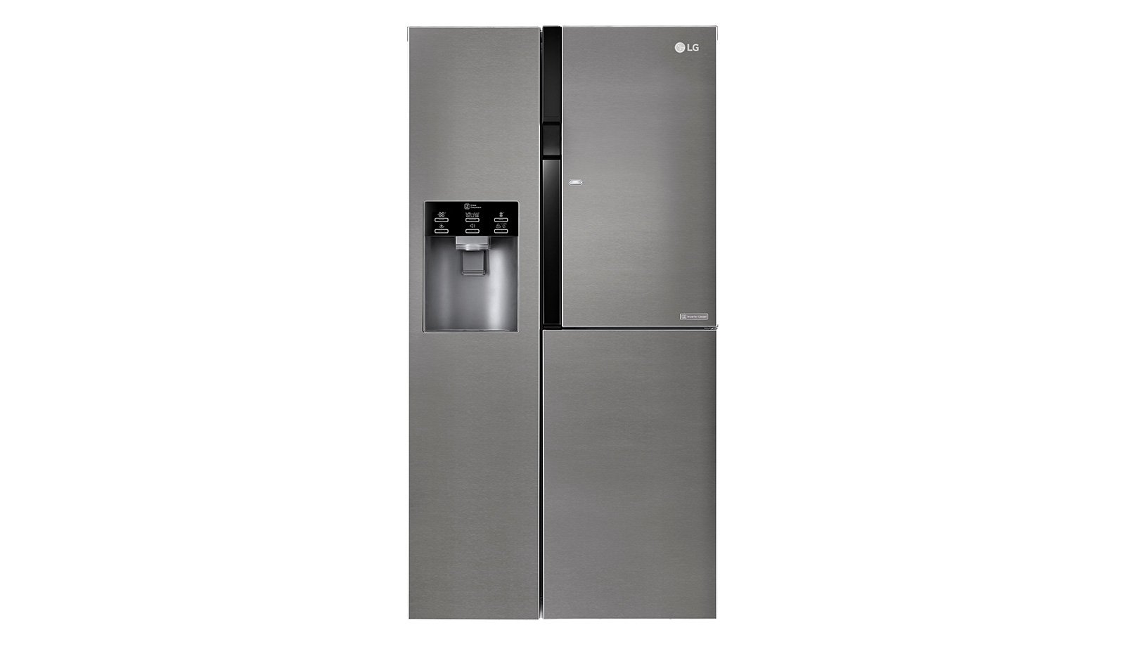 LG GSJ361DIDV side-by-side refrigerator Freestanding