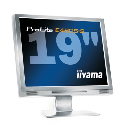 iiyama E480S-S3 19" LCD 8ms VGA Silver