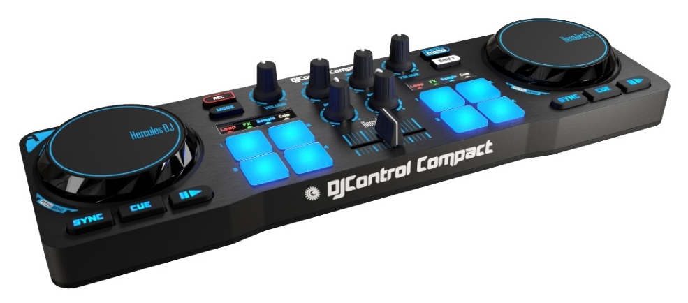 Hercules 4780843 DJ controller 2 channels Black