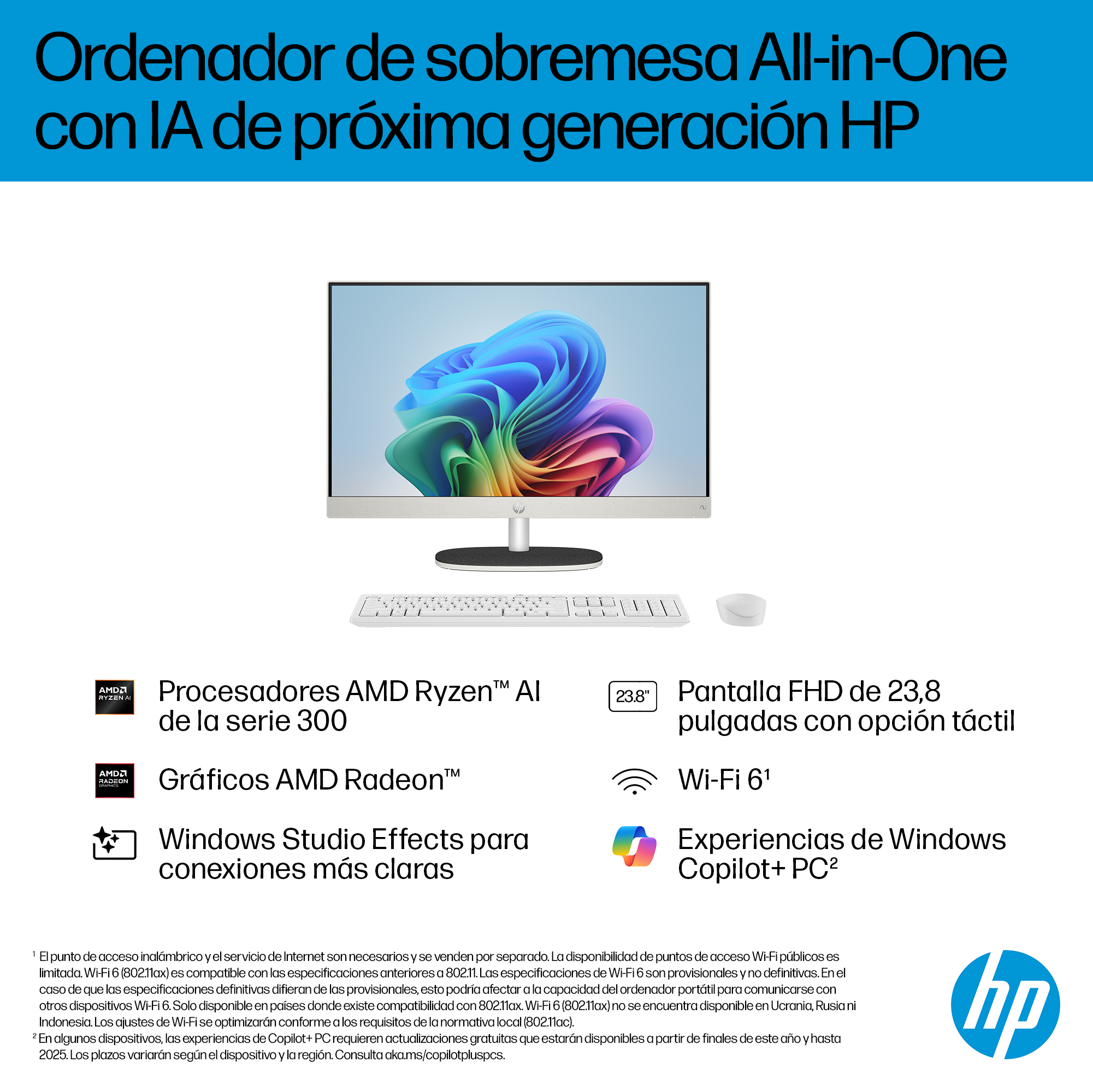 PC All in One HP 24-ct2006ns - imagen 4