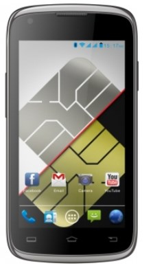 AEG AX505 10.2 cm (4") Dual SIM Android 4.2 3G 0.5 GB 1500 mAh Black