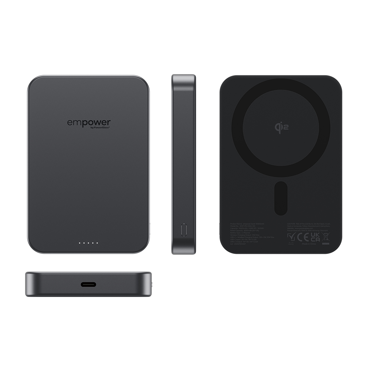 PanzerGlass empower™ by PanzerGlass® empower™ Bank | 10000mAh | Space Black – image 5