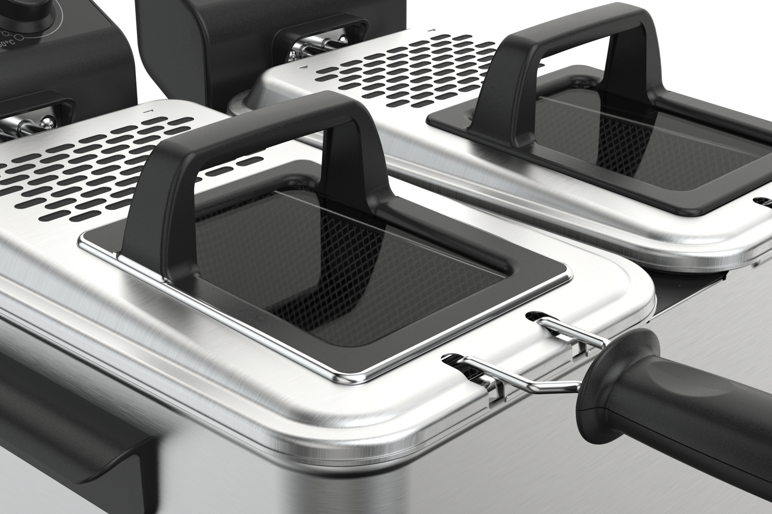Tefal Double Pro FR3610 Stand-alone Deep fryer Black, Stainless steel – image 5