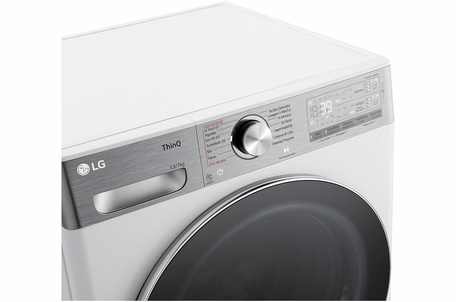LG F4DR9537S2W washer dryer Freestanding Front-load White – image 3