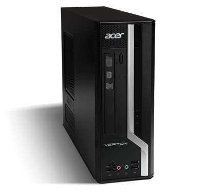 Acer Veriton X 2610G-MO30F Intel® Core™ i3 i3-2100 2 GB DDR3-SDRAM 500 GB FreeDOS SFF PC Black – image 2