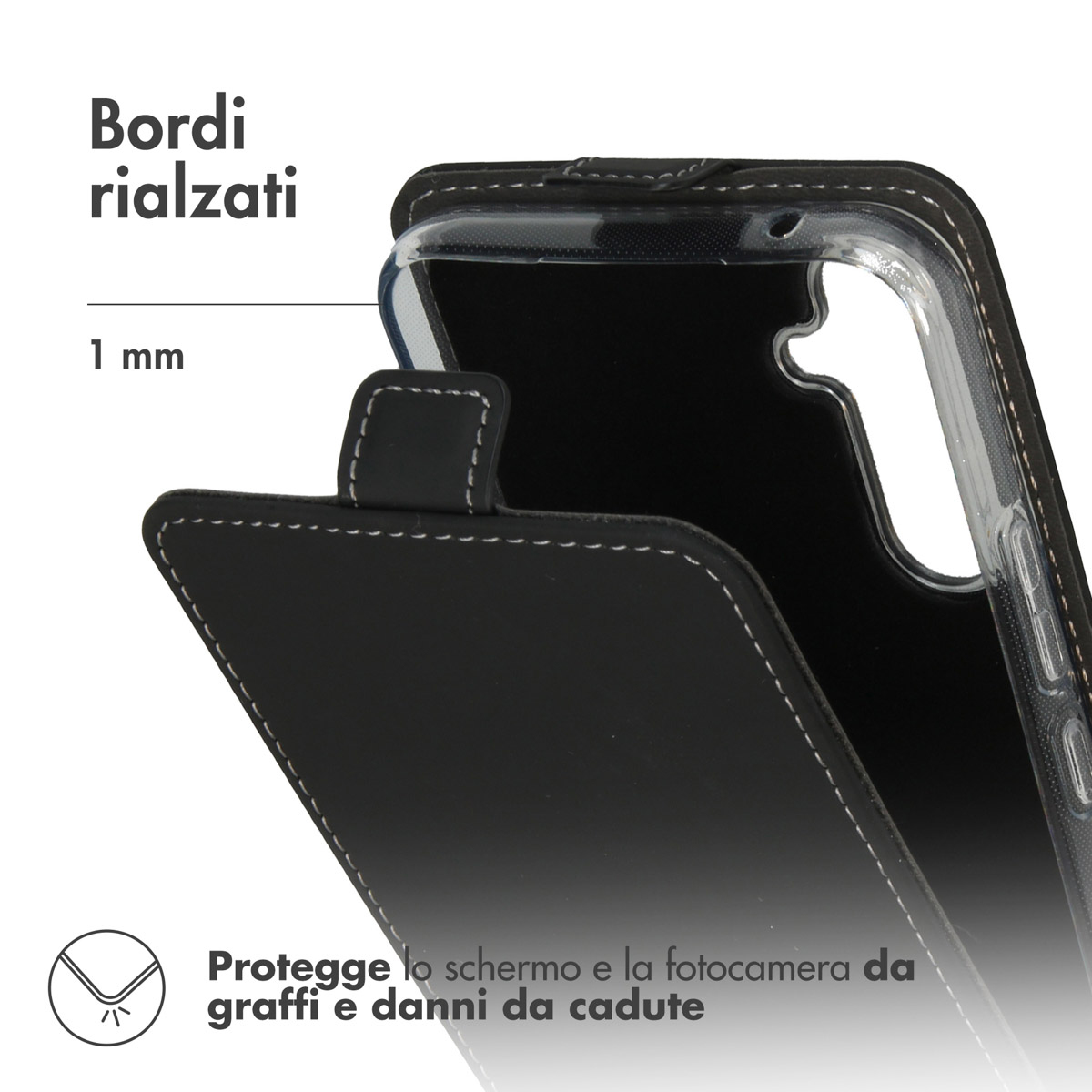 Accezz SH00057242 mobile phone case Black – image 4