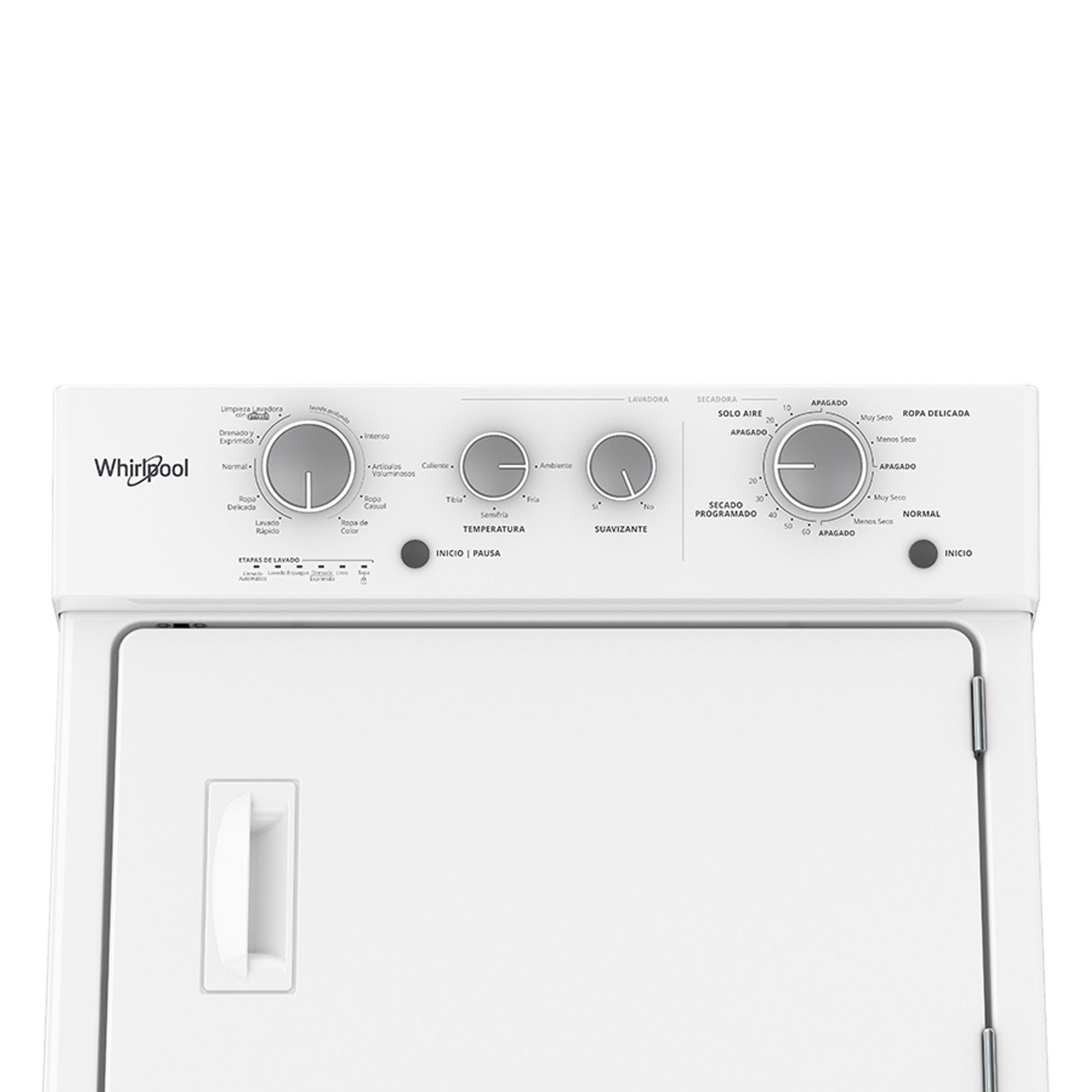 Whirlpool 7MWET4027HW washer dryer Freestanding Front-load White – image 4