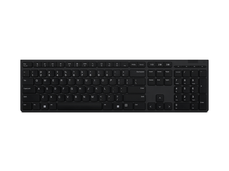 Lenovo 4Y41K04067 keyboard RF Wireless + Bluetooth German Grey – image 1