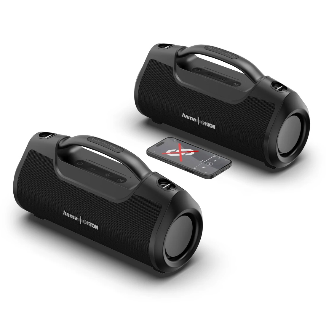 Hama Mate Pro MK II Stereo portable speaker Black 60 W image 15