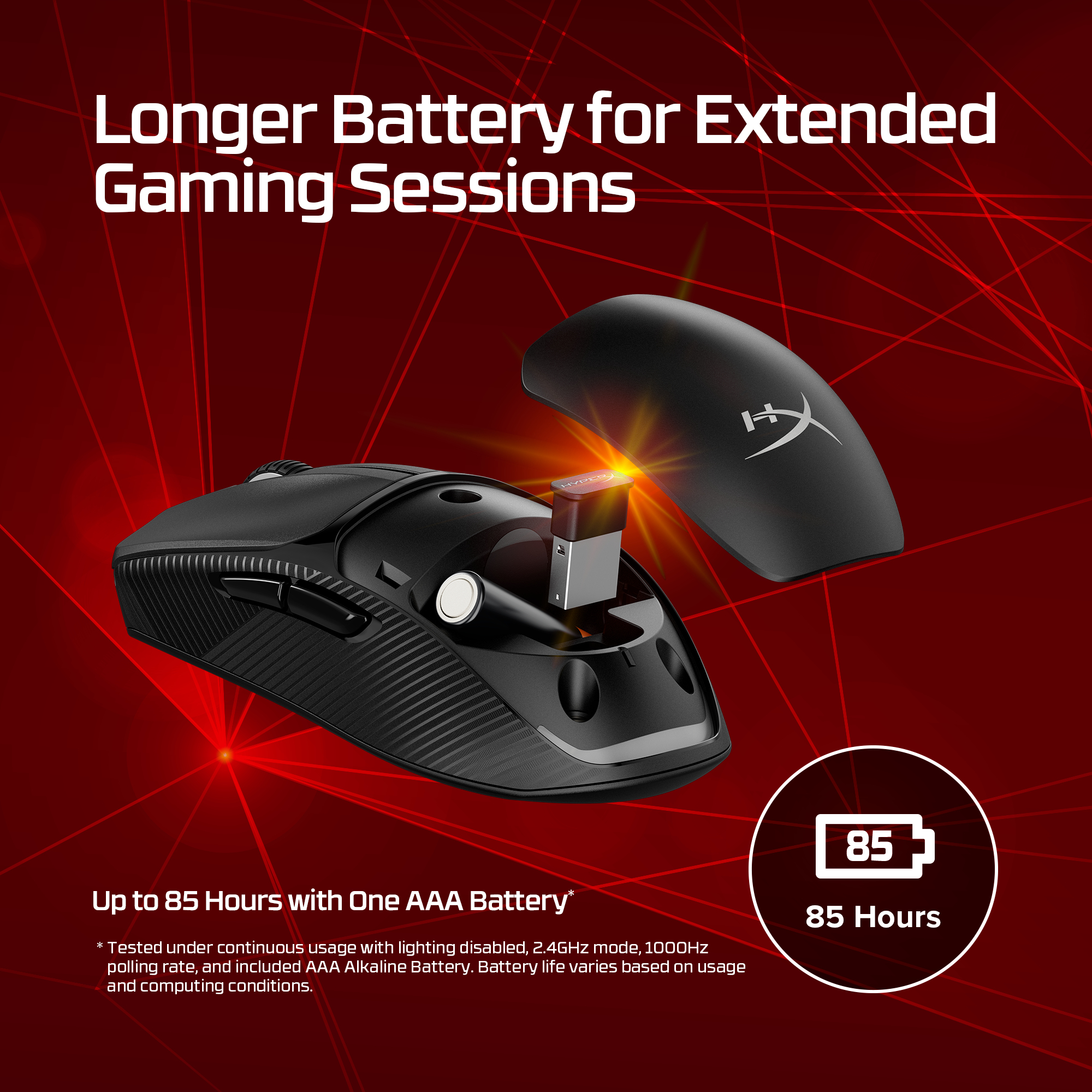HyperX Pulsefire Fuse Wireless Gaming Mouse – image 4