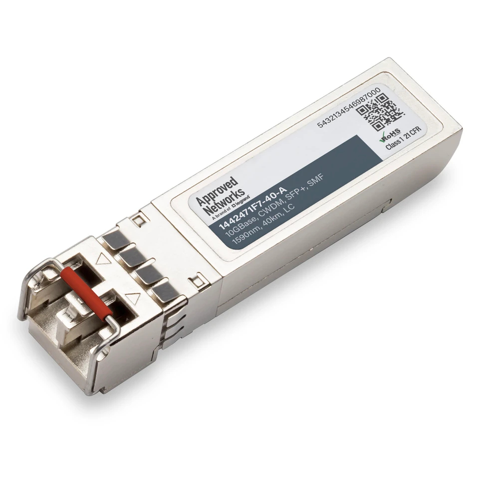 Legrand 1442471F7-40-A network transceiver module Fiber optic 10 Mbit/s SFP+ 1590 nm