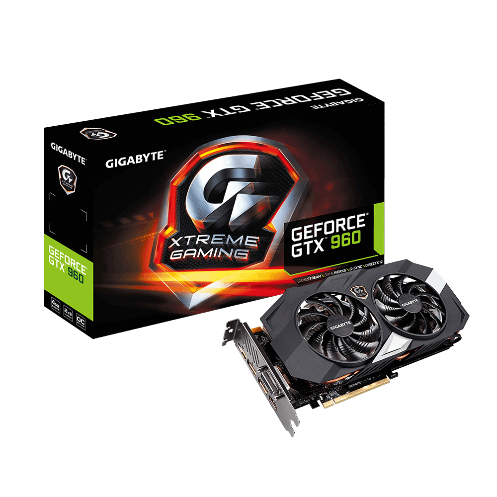 GIGABYTE GV-N960XTREME-4GD graphics card NVIDIA GeForce GTX 960