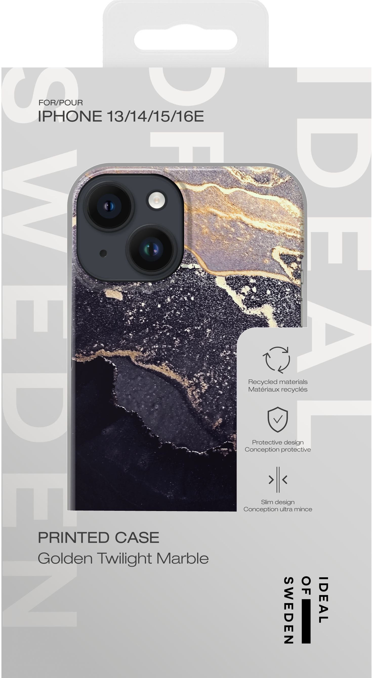 iDeal of Sweden Printed Case iPhone 13 / 14 / 16e Golden Twilight – image 2