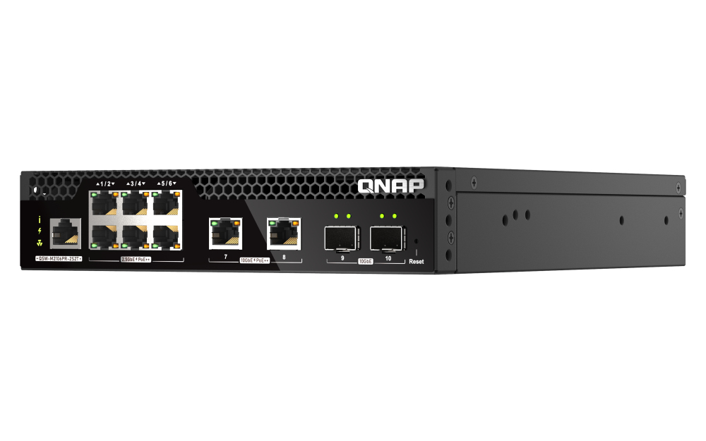 QNAP QSW-M2106PR-2S2T network switch Managed L2 – image 6