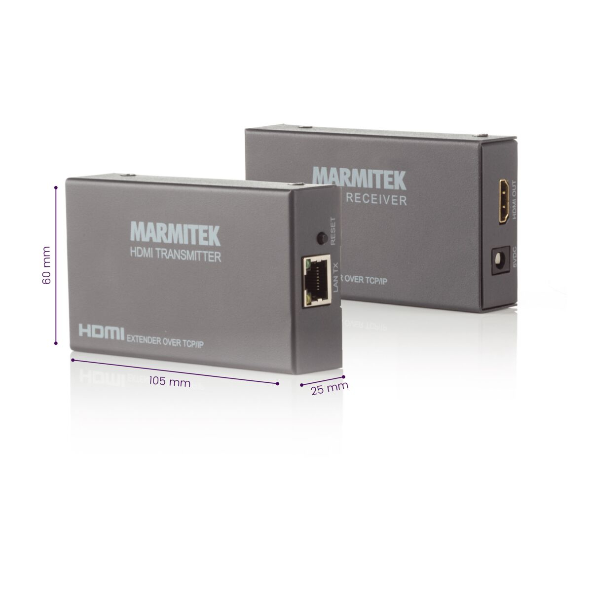 Marmitek MegaView 90 - HDMI extender ethernet - 100-120 m – image 9