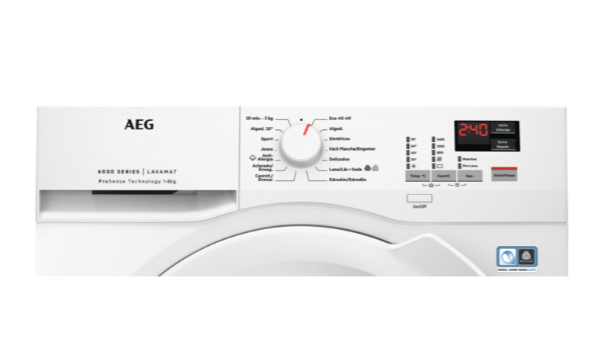 AEG L6FBK847P washing machine Front-load – image 2