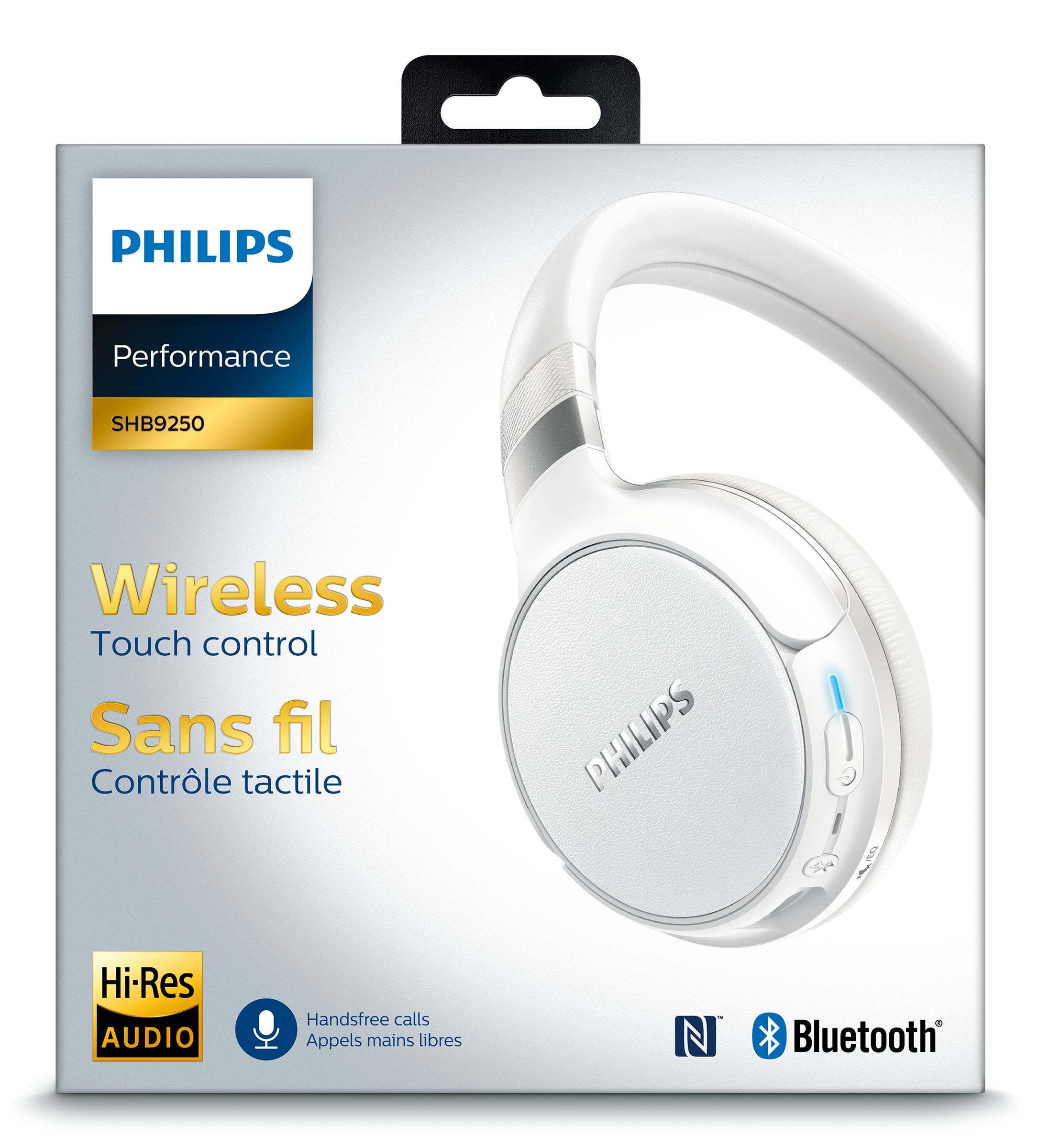 Philips Wireless Bluetooth® headphones SHB9250WT/27 – image 2