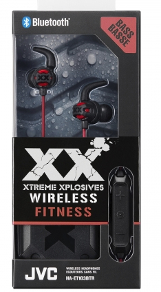 JVC HAET103BTR headphones/headset Wireless In-ear Sports Bluetooth Blue – image 2