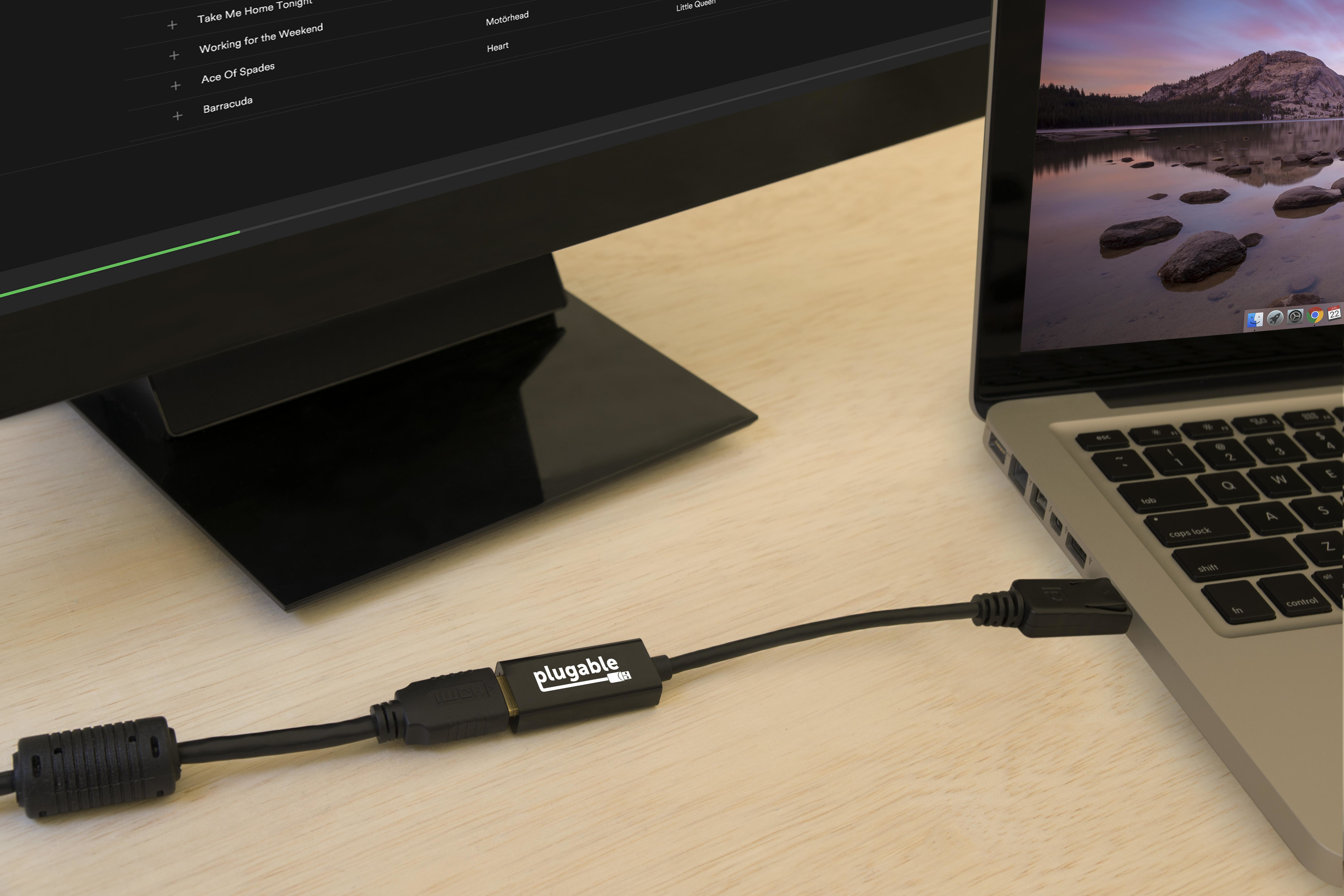Resim Plugable DPM-HDMIF DisplayPort - HDMI Adaptörü, 4K@30Hz
