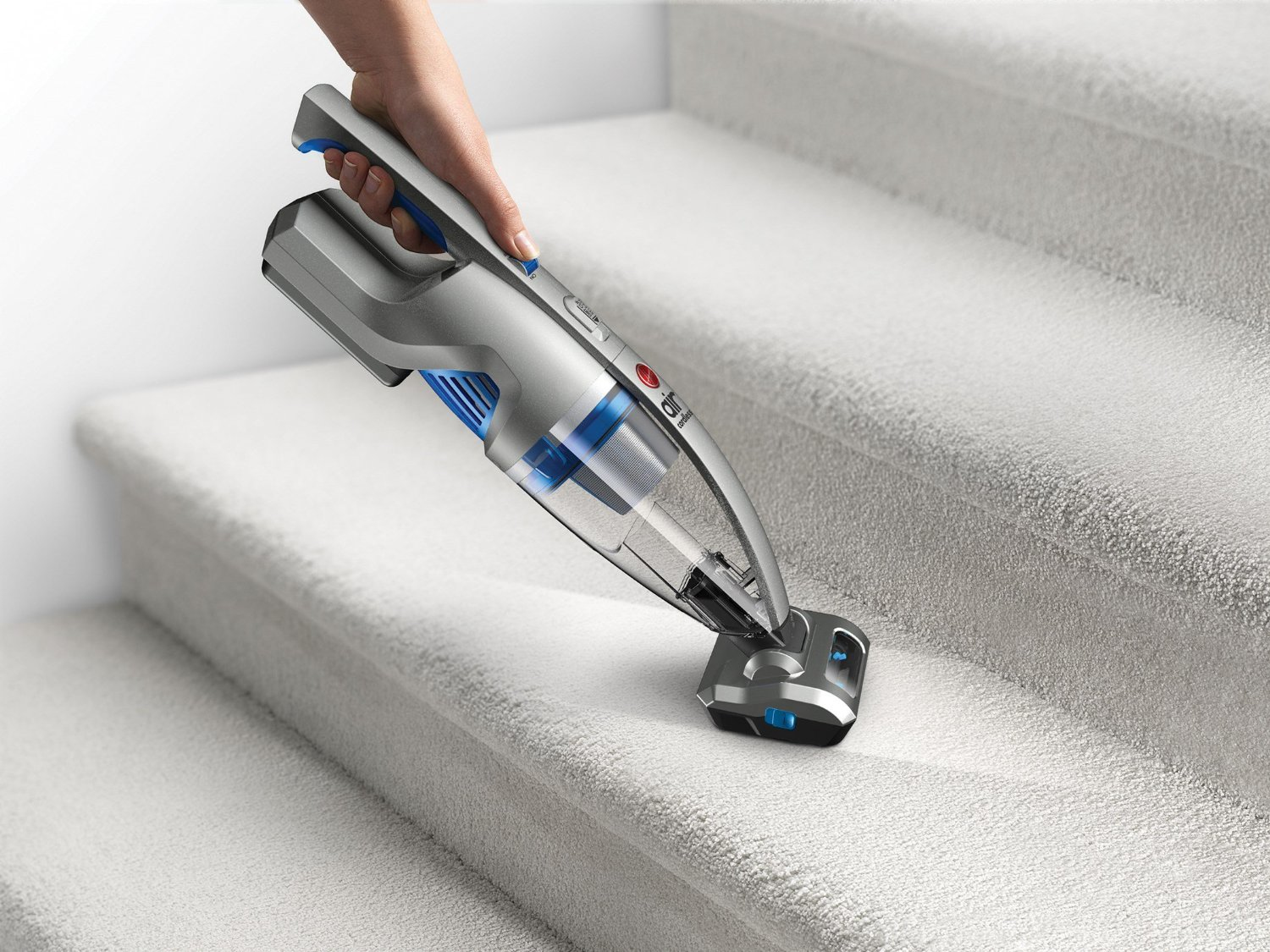 Hoover BH52160PC handheld vacuum Blue, Silver Bagless – image 7