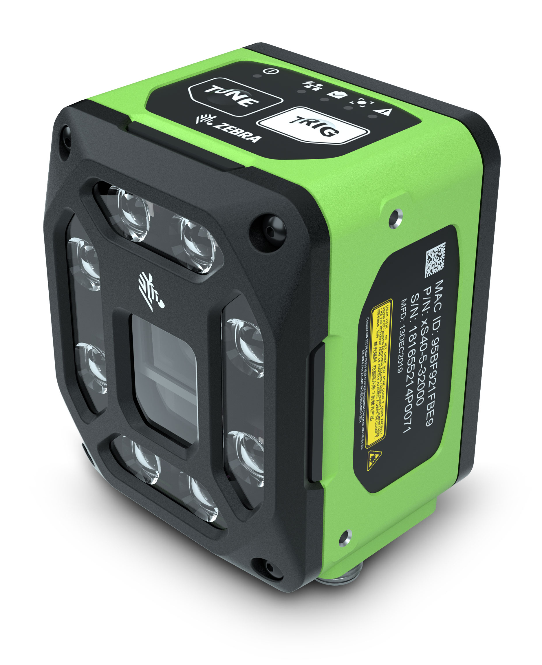 Zebra FS42 Fixed bar code reader 1D/2D CMOS Black, Green – image 2