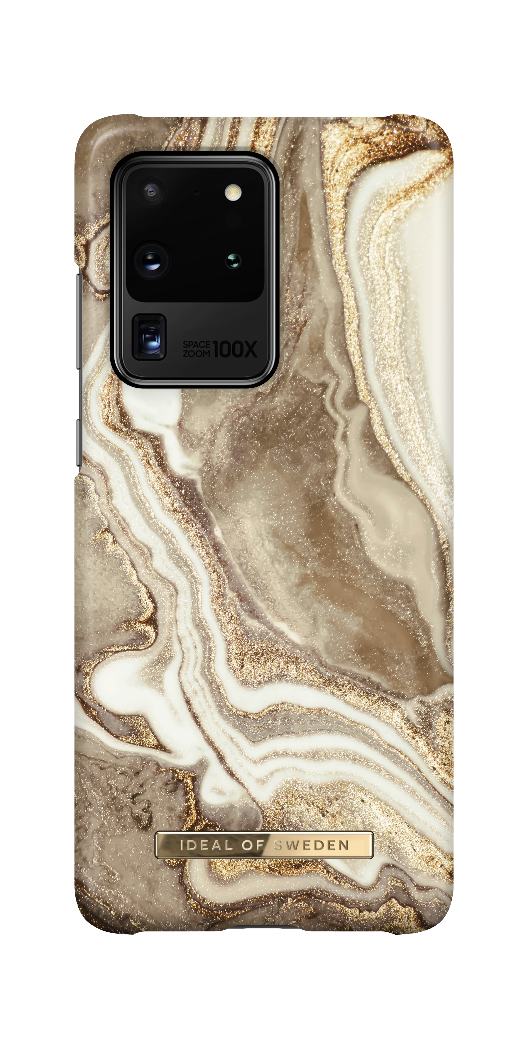 iDeal of Sweden Printed Case Galaxy S20 Ultra Golden Sand Marble – image 3