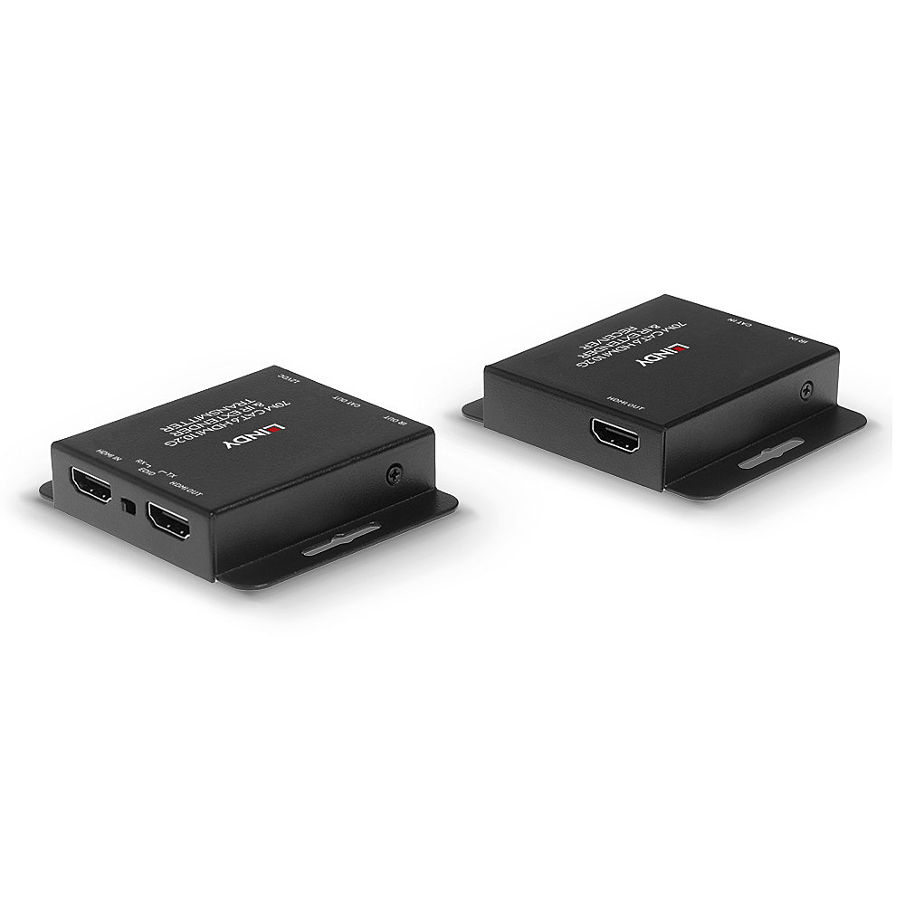 Lindy 70m Cat.6 HDMI 4K30 and IR Extender with PoC and Loop Out – image 2