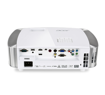 Acer Home H7550BDZ data projector Wall-mounted projector 3000 ANSI lumens DLP 1080p (1920x1080) 3D Silver, White – image 5
