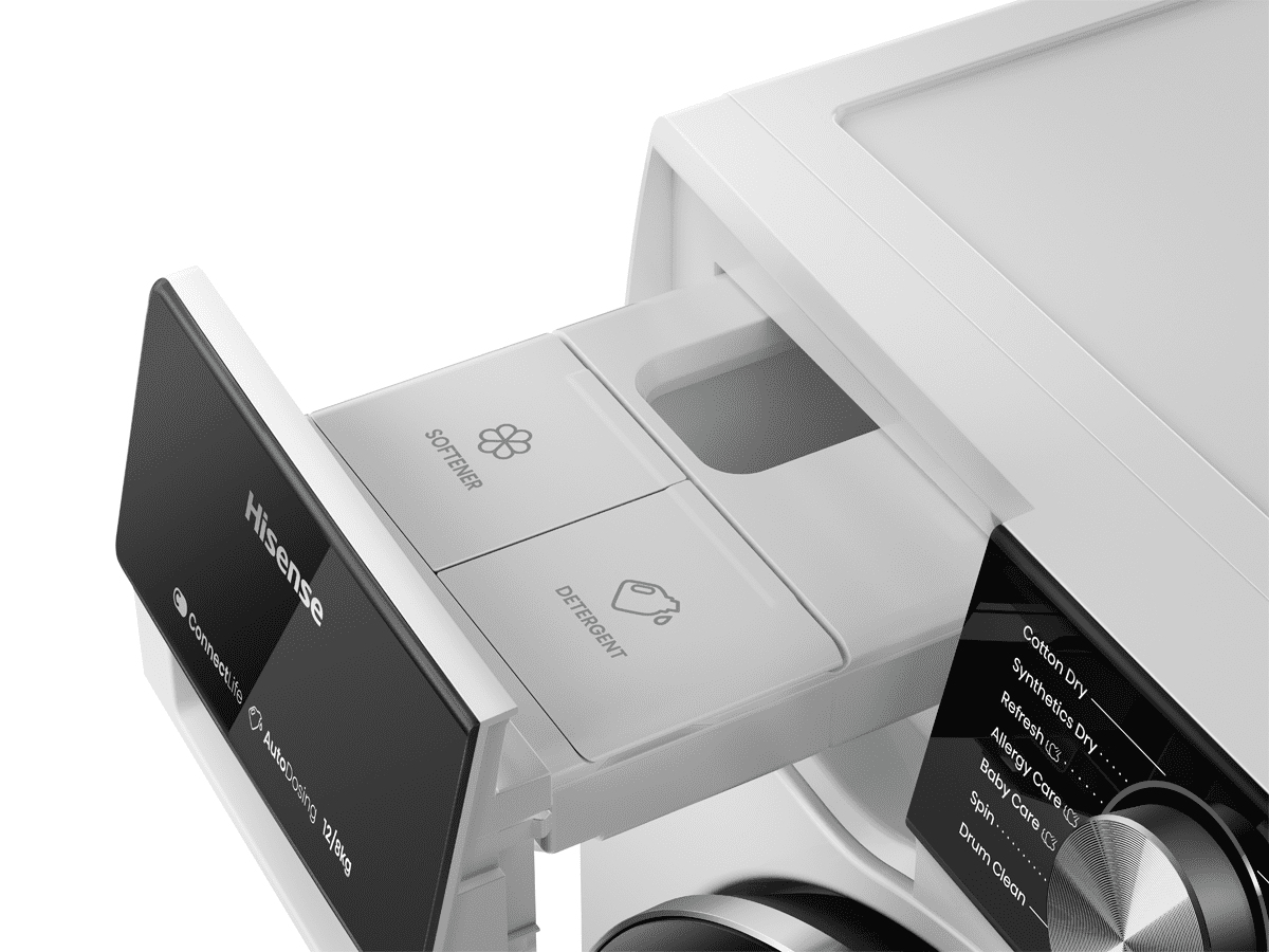 Hisense WD5S1245BW washer dryer Freestanding Front-load White – image 6
